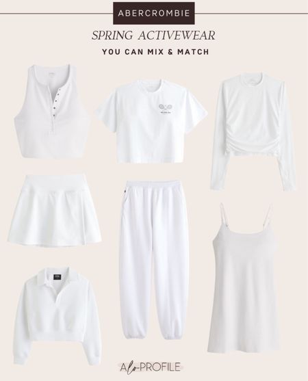 Spring activewear whites! Having basic white tops is a staple for me

#LTKfitness #LTKActive