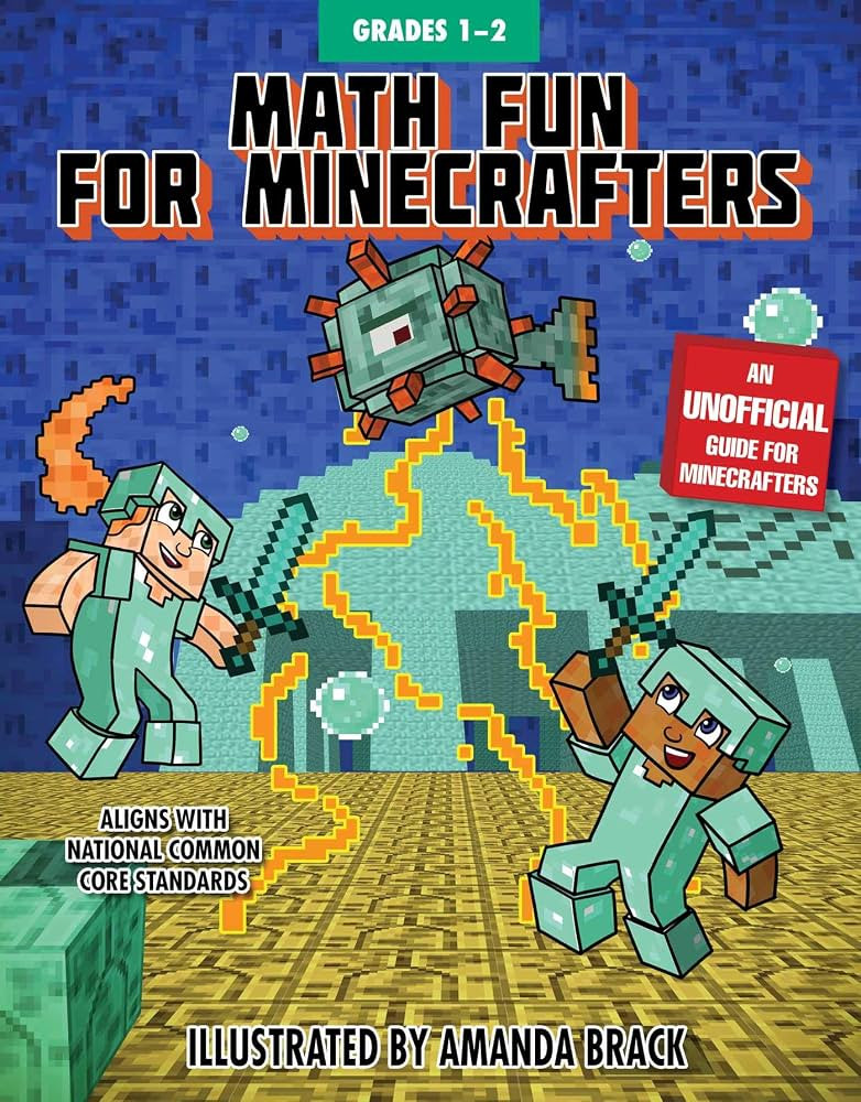 Math Fun for Minecrafters: Grades 1\u20132 | Amazon (US)