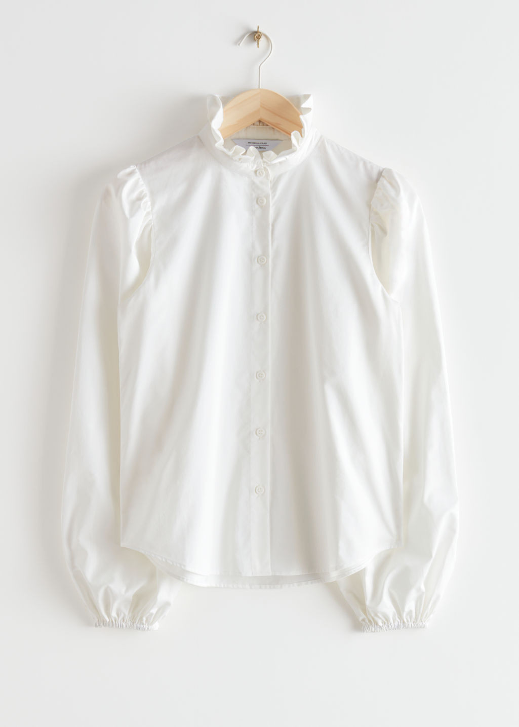 Frill Collar Blouse - White | & Other Stories US