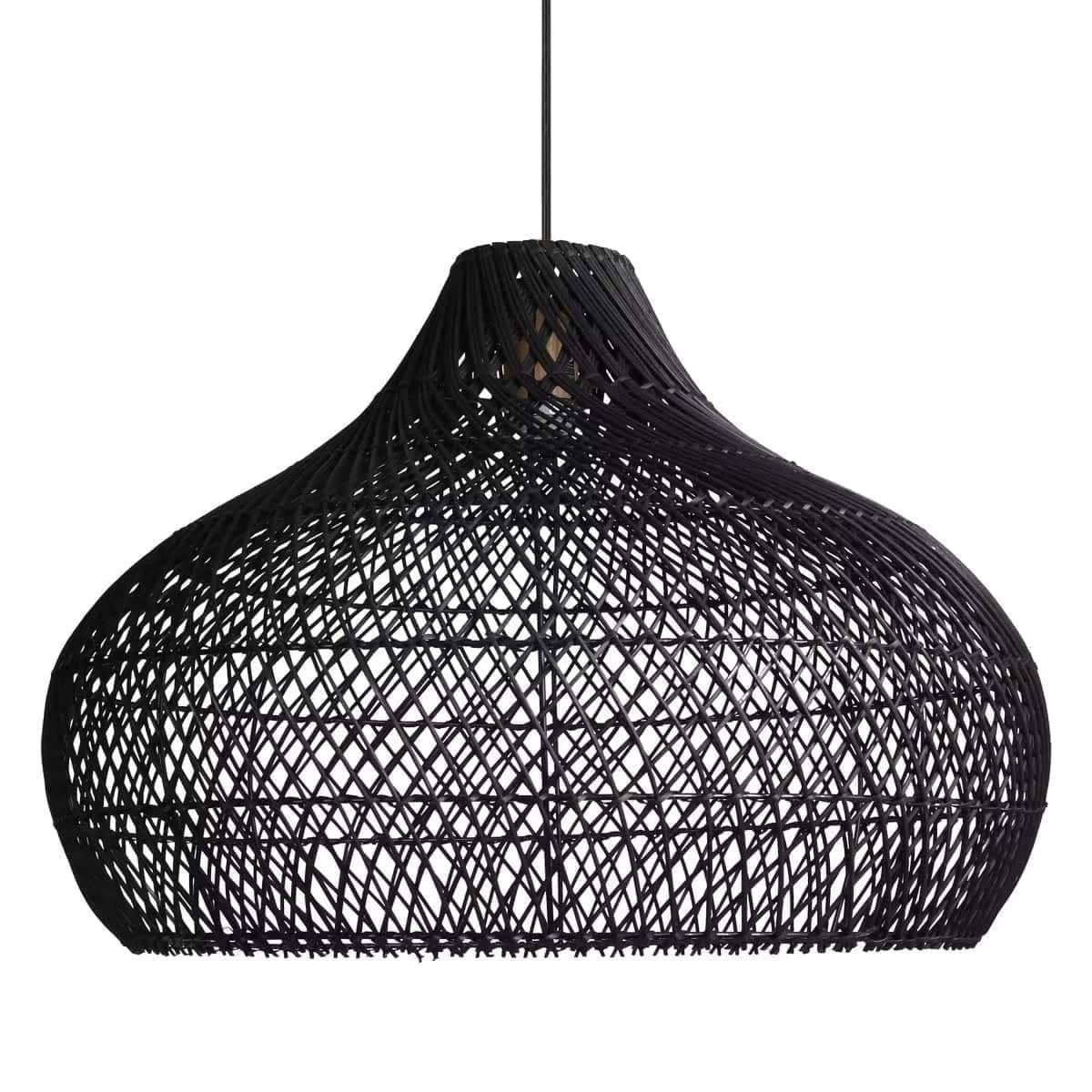 Latigo Rattan Pendant Light | Rowabi