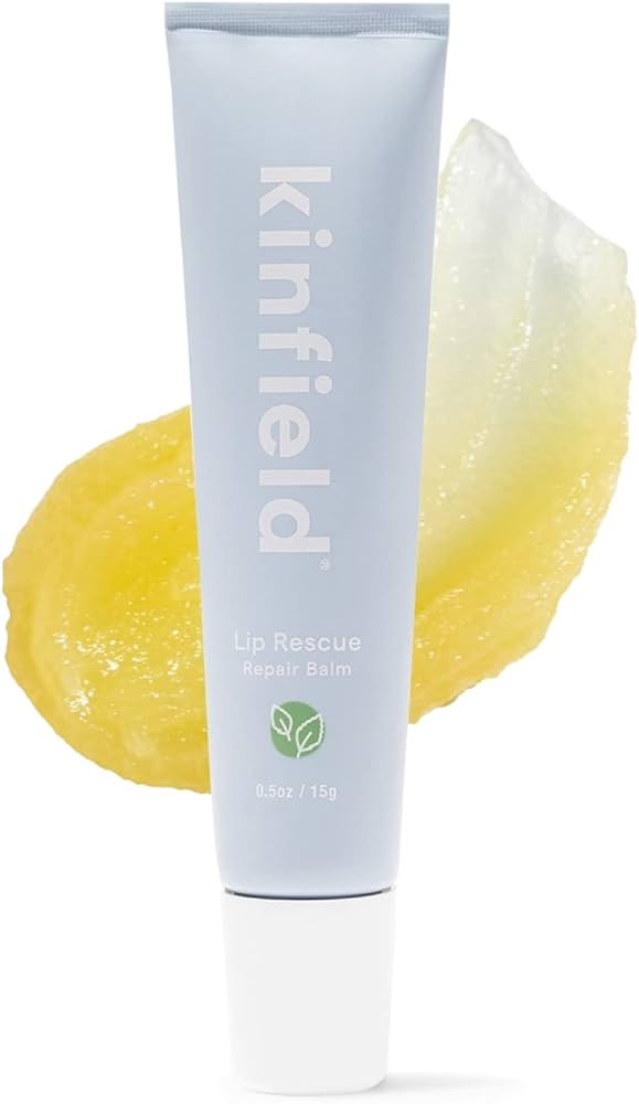 Kinfield Lip Rescue - Minty Tube Lip Balm - Moisturizing Lip Treatment for Dry, Chapped Lips - Un... | Amazon (US)
