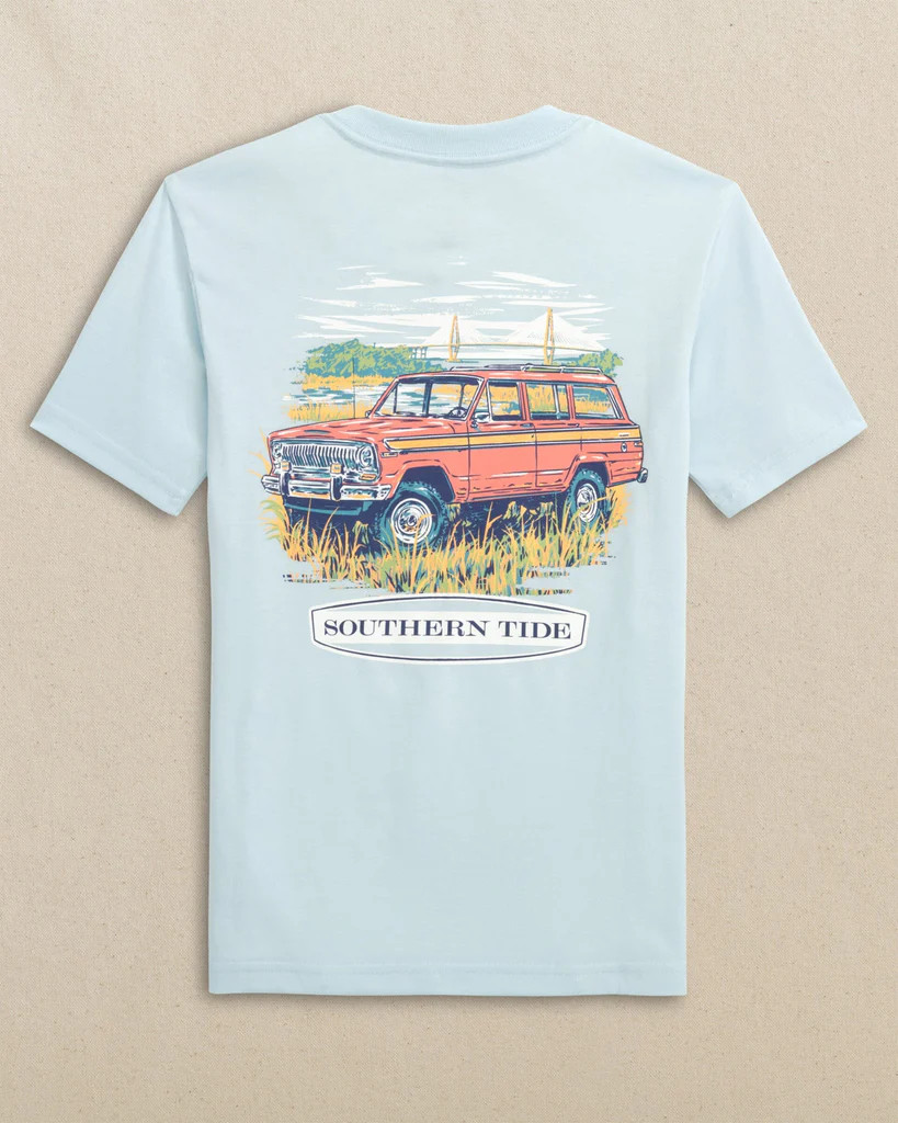 Kids Marsh Wagon Short Sleeve T-Shirt | Southern Tide