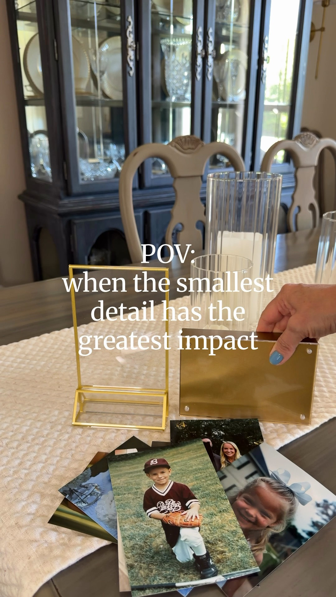 These acrylic frames were one of my favorite details from the baby shower!

They instantly made everything look more elegant and elevated without spending a fortune. 

I love the clean acrylic look mixed with the gold accents — so chic for baby showers, weddings, parties, or even home decor.

Used them for baby photos and table decor and they turned out BEAUTIFUL. 

Linking the exact frames because they are too good not to share 👏🏻

#babyshowerdecor #acrylicframes #partydecor #babyshowerideas #eventdecor #amazonhome #partyideas #eleganthomedecor #hostingideas #neutraldecor #golddecor #amazonfinds #ltkhome
 

 #LTKHome #LTKBaby #LTKWedding