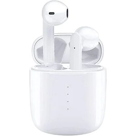 Wireless Earbud Bluetooth 5.0 Headphones with Charging Case IPX8 Waterproof 3D Stereo Air Buds in-Ea | Walmart (US)