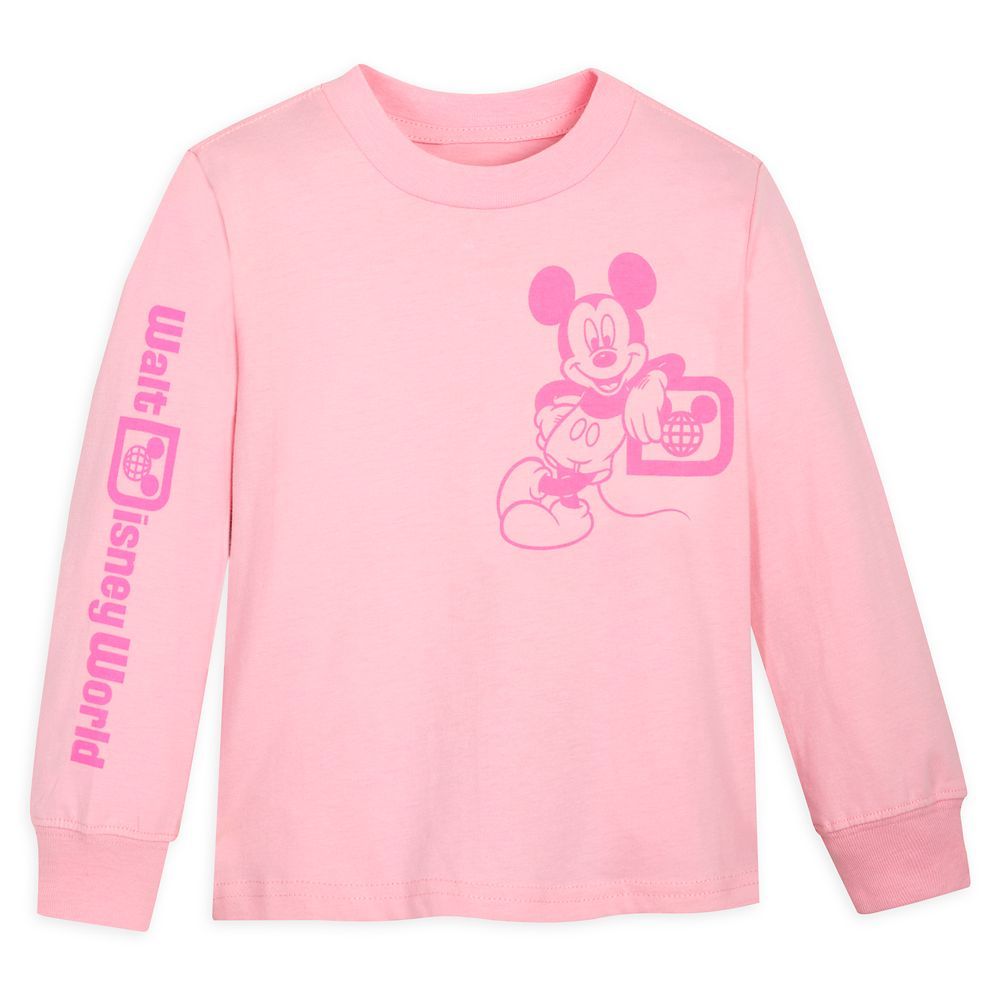 Mickey Mouse Long Sleeve Piglet Pink T-Shirt for Kids – Walt Disney World | Disney Store