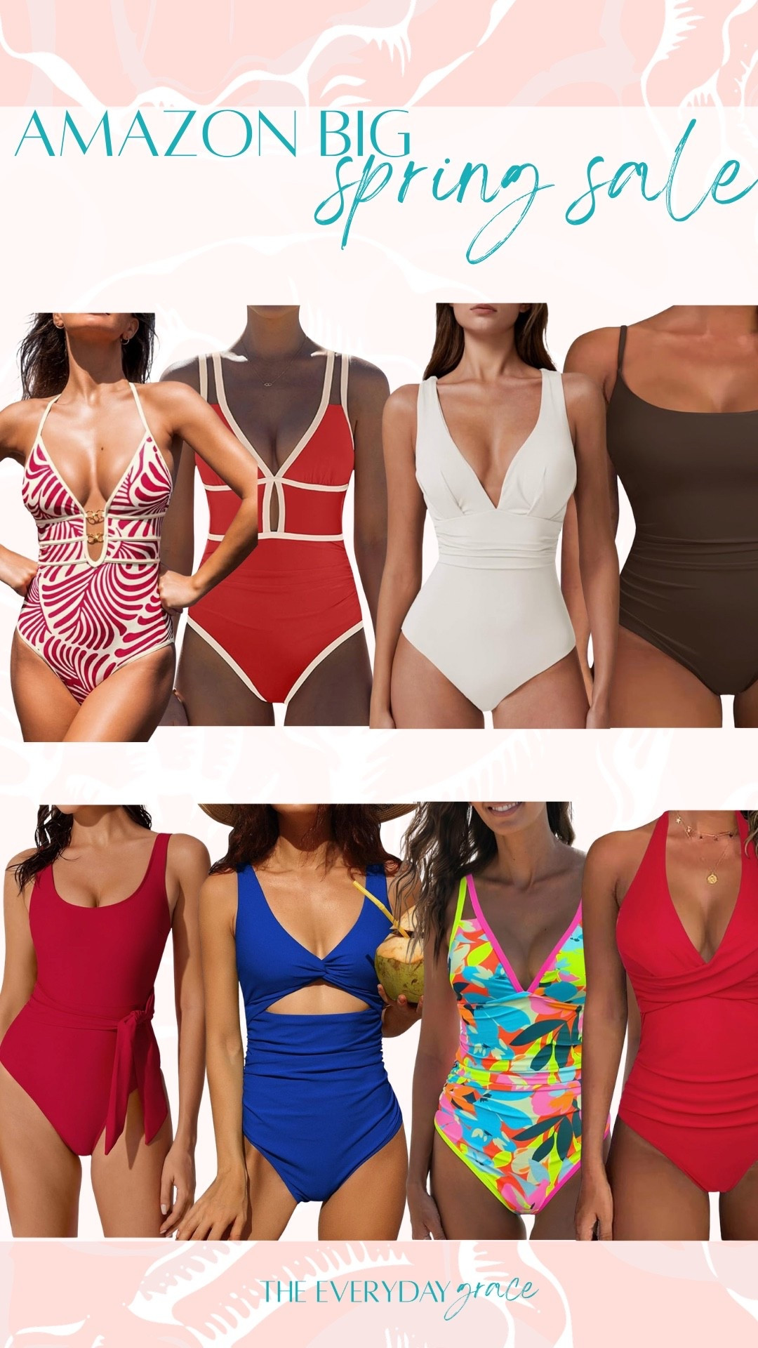 Swimsuits, Amazon spring sale 

@amazon #ad #founditonamazon

#LTKSeasonal #LTKSaleAlert