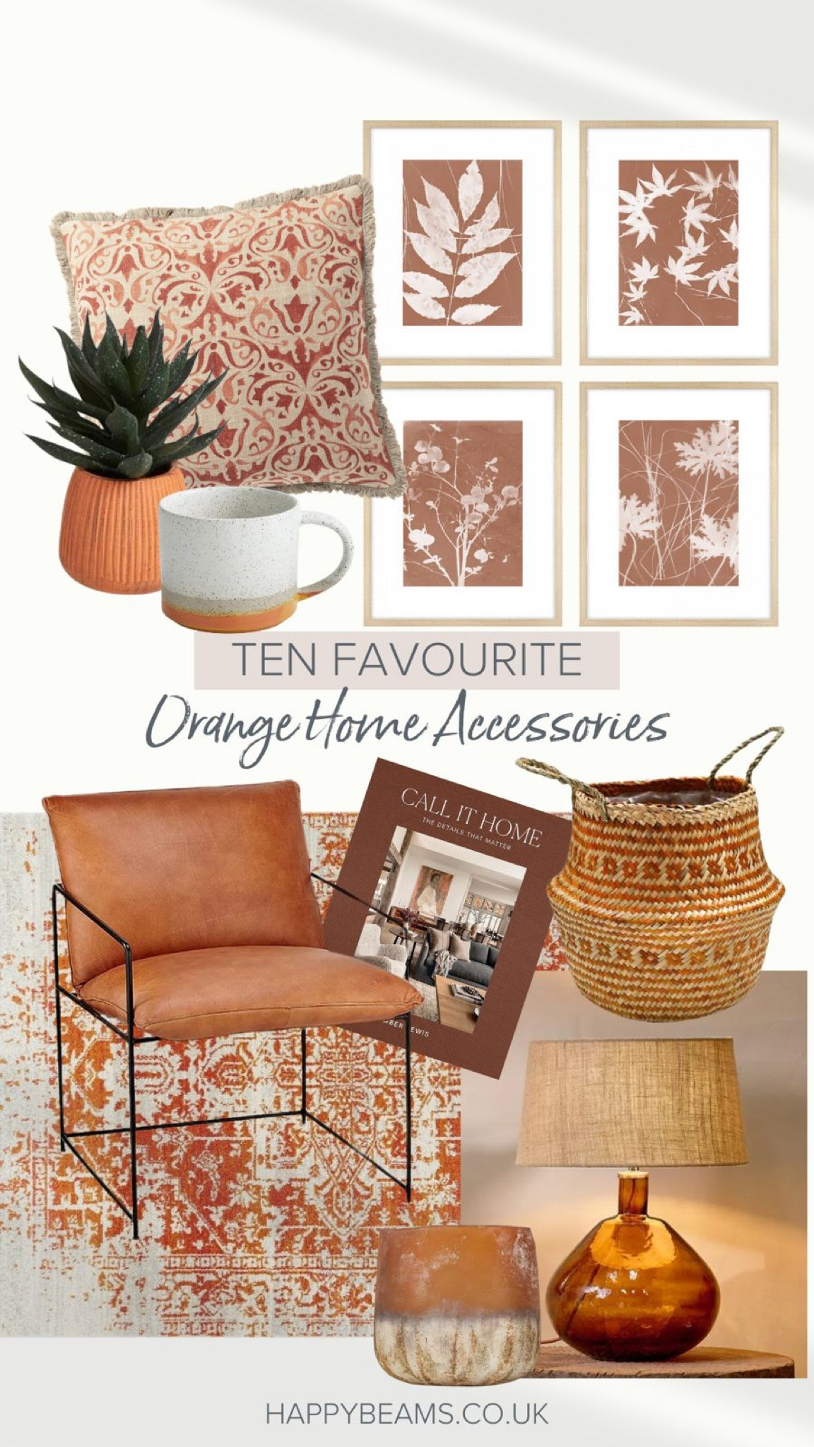 Favourite Finds: Orange Home Accessories

#LTKhome #LTKuk #LTKspring