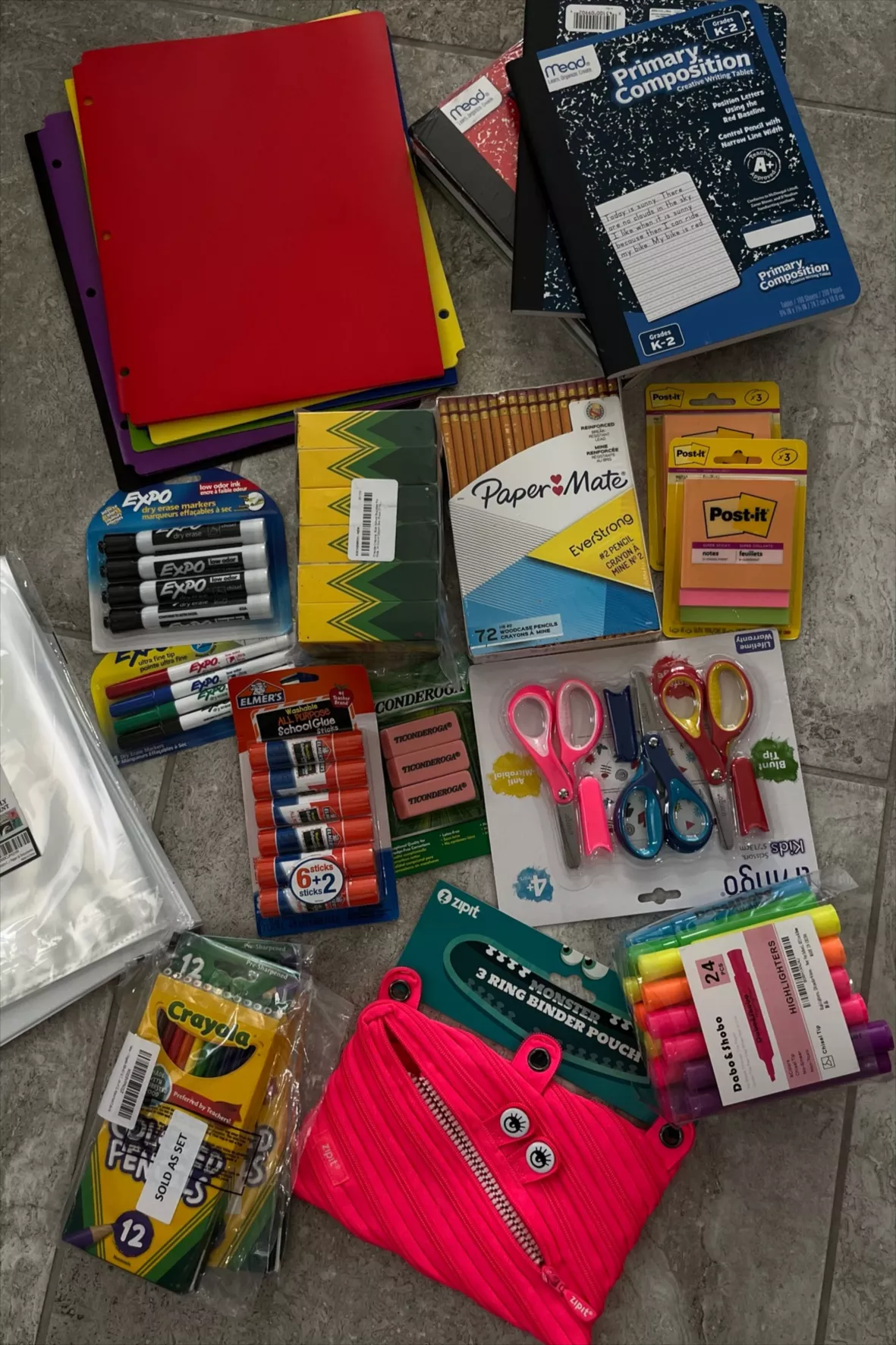 Crayola Crayons, Bulk School Supplies For Kids, 24 Count Crayon