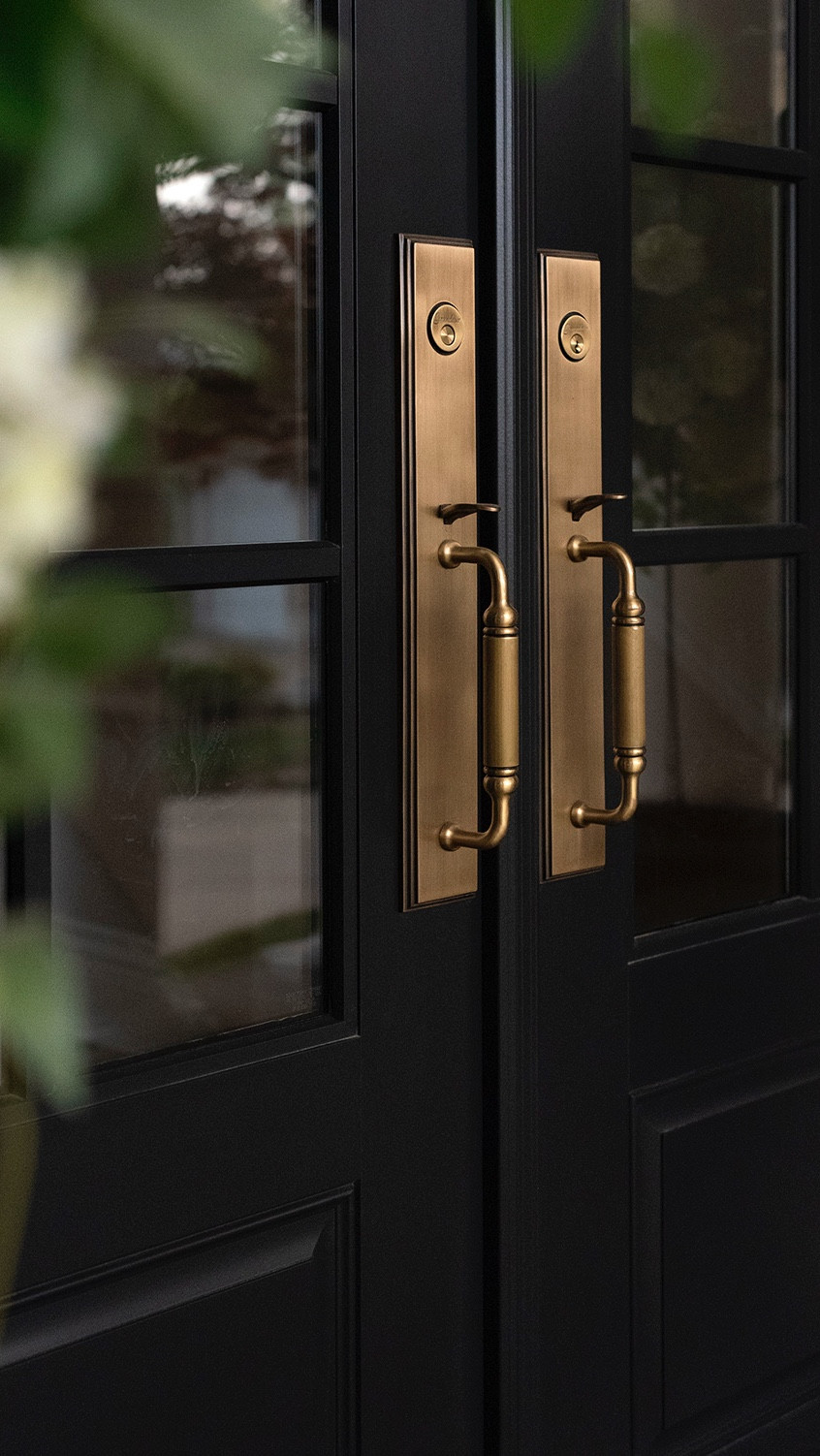 My top two (designer approved) choices for brass exterior door hardware!

#LTKHome