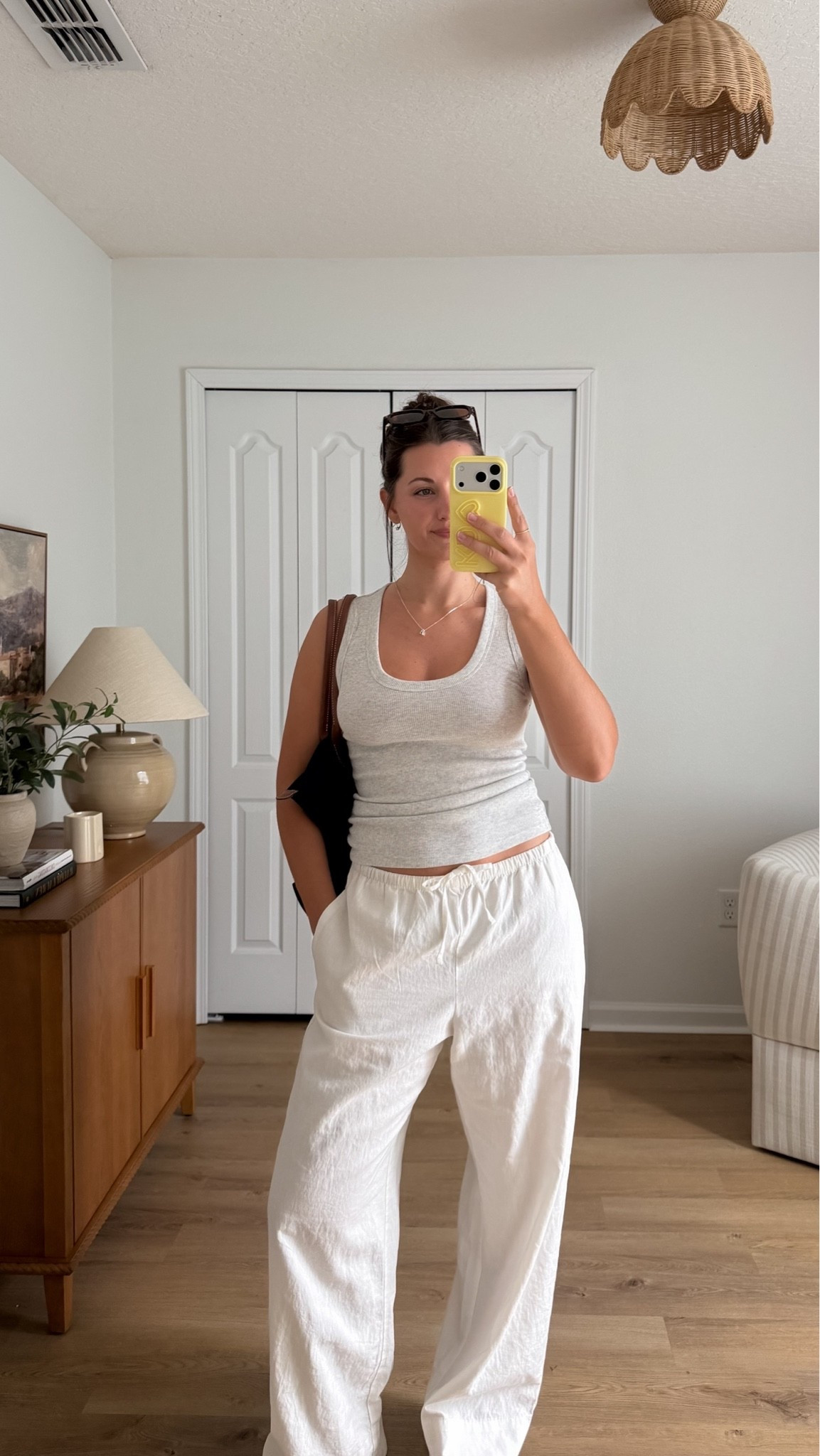 Causal ootd! Wearing size small pants and xs tank

#LTKootd #LTKSaleAlert #LTKSeasonal