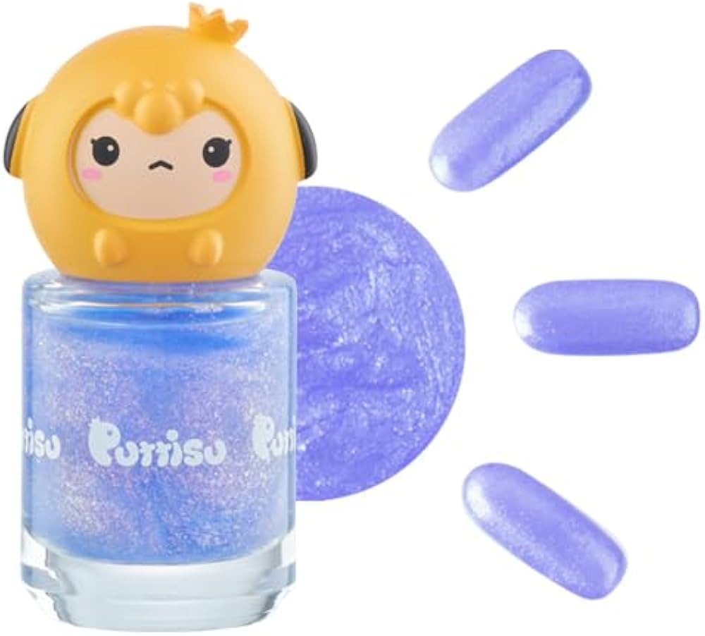 Bling Pang Nail Polish High-Gloss Pearl Sticker Type Water-Based Peelable Non-Toxic Twinkle (Blin... | Amazon (US)