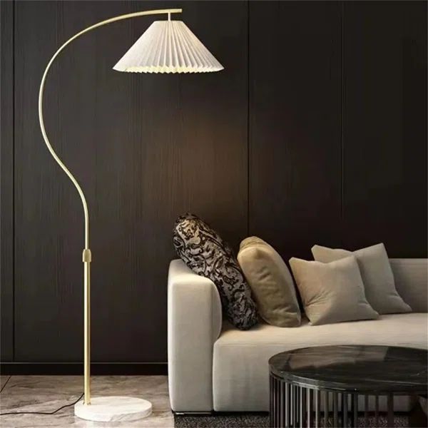 Tesfa 63" Arched Floor Lamp | Wayfair North America