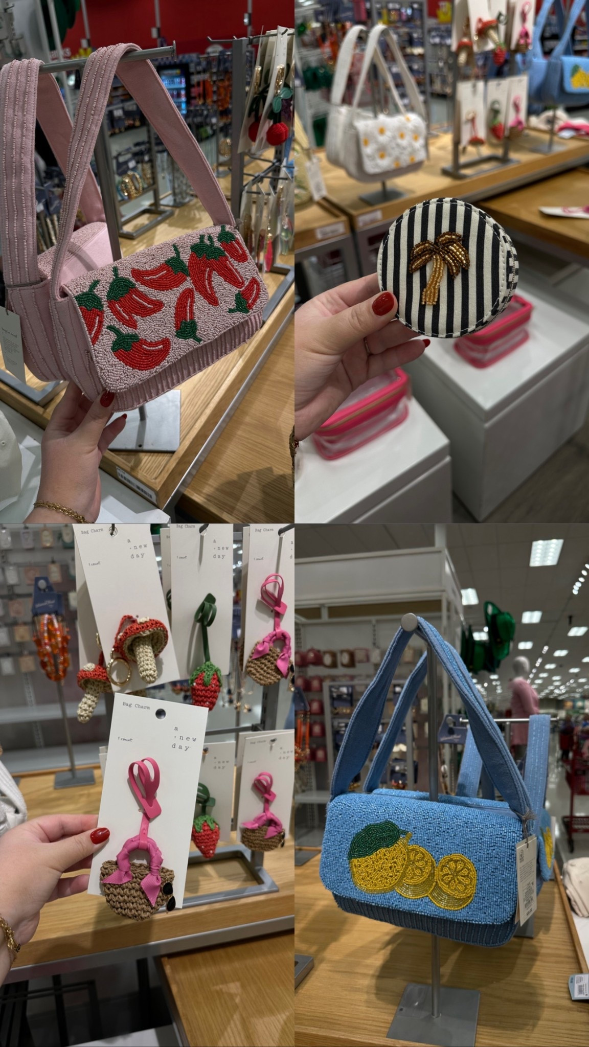 cutie colorful summer accessories 🌞