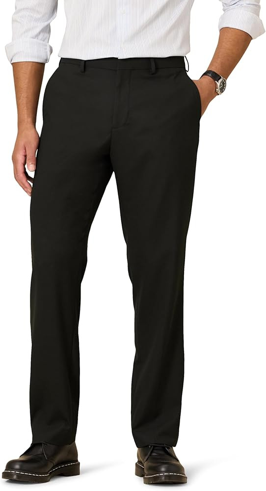 Amazon Essentials Men's Classic-Fit Wrinkle-Resistant Stretch Dress Pants | Amazon (US)