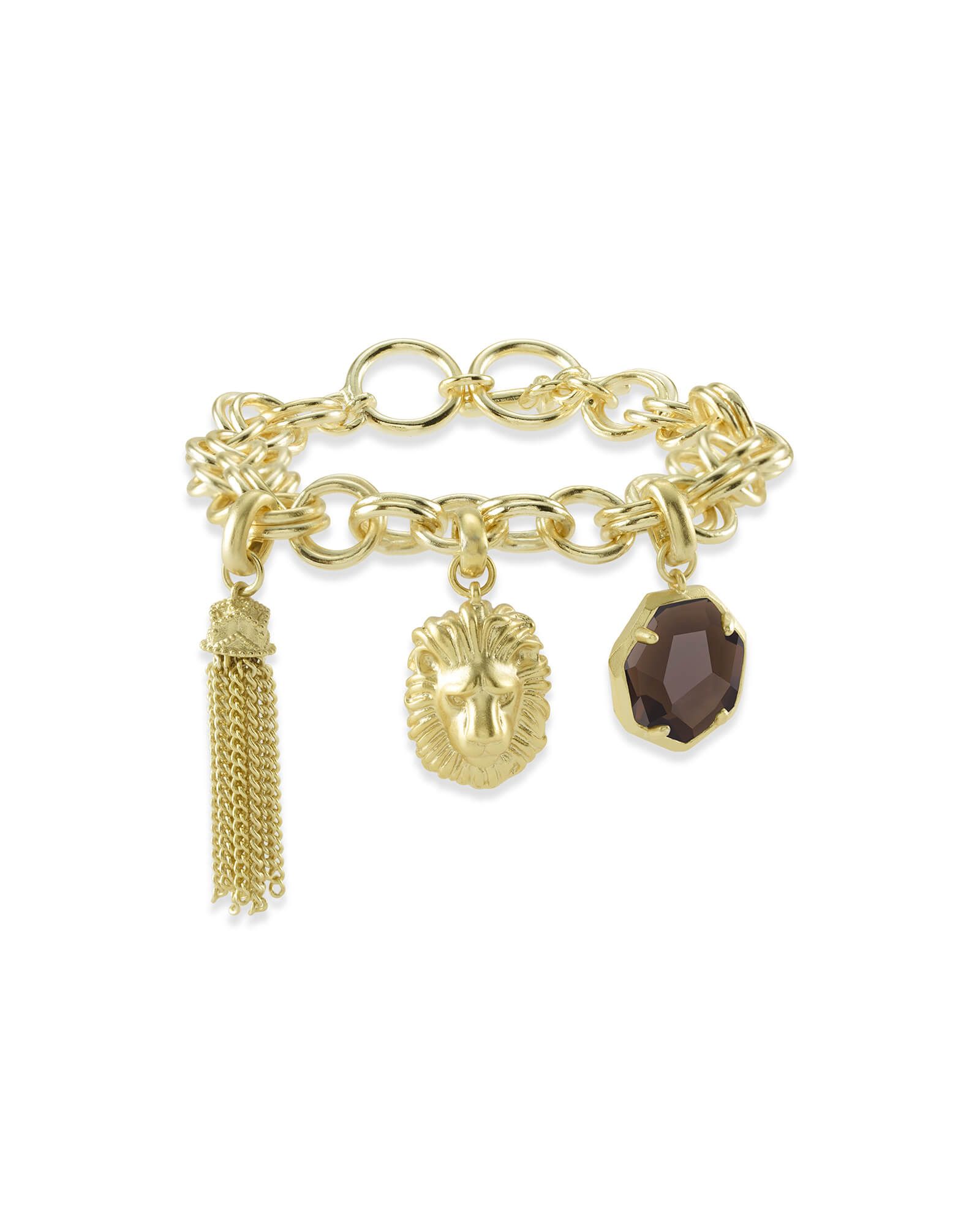 Fierce Charm Bracelet Set in Gold | Kendra Scott