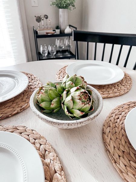 faux artichokes…one of my favorite Amazon finds🙌🏽 

#LTKhome #LTKfindsunder50 #LTKSeasonal