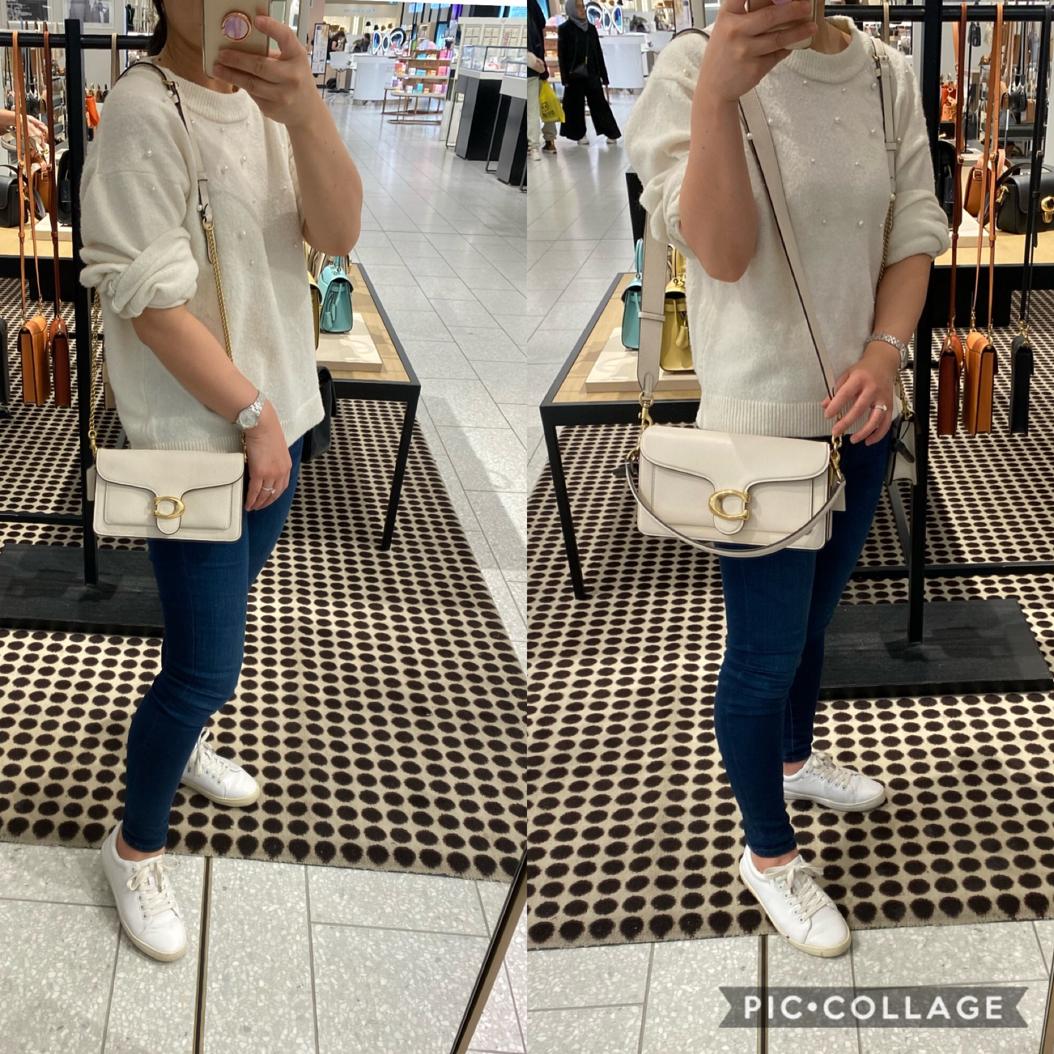 Coach has really made a come back in the past year IMO with so many cute styles! Comparing the Tabby chain clutch (20cm) vs the larger Tabby 26. Best of all, they’re both included in the Doubles Day sale at 24S! Use code DOUBLE24 to take 24% off full price items as marked. I’ve just snapped up the smaller chain clutch version and can’t wait for it yo arrive  

Also linking some cute styles I spotted on sale from Coach including a cute little wristlet with hearts that would make a great Christmas gift. 💖

#LTKsalealert #LTKaustralia #LTKHoliday