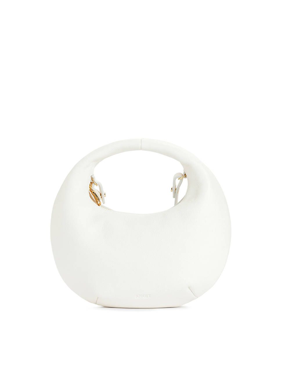 Minitasche mit runder Form - Weiß - Bags - ARKET DE | ARKET (EU)