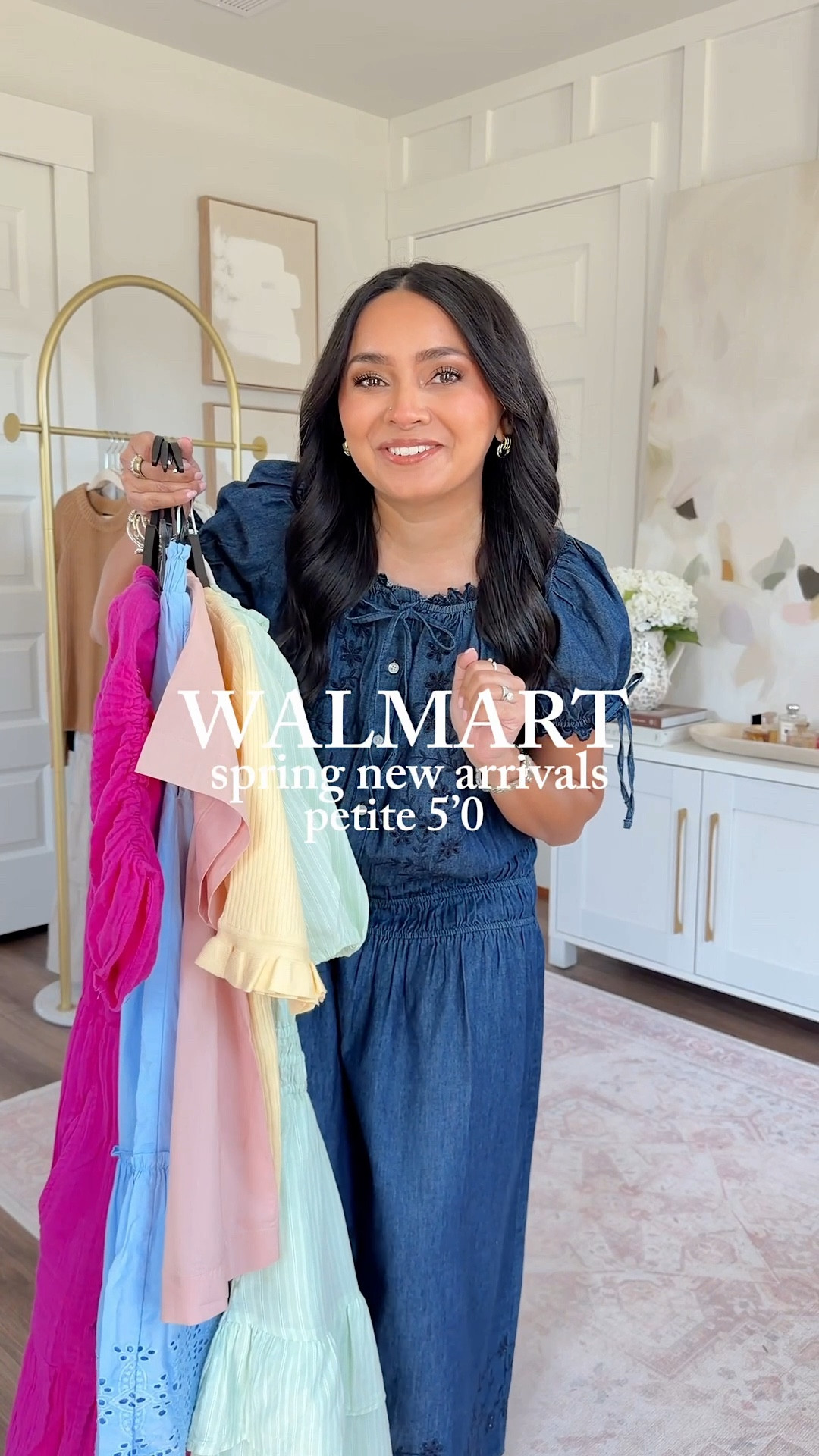 Walmart Spring Try On!
For reference: I’m 5’0, petite, 32b bra size, and 2/26 in bottoms, pear shaped. 
*Everything I share is unaltered! TTS means true to size. Between size 5-6.5 in shoes

All pieces size xs TTS
Heels size 5 TTS
Flats sandals size 5.5 TTS

#LTKSaleAlert #LTKPetite #LTKootd