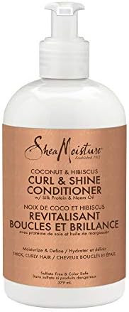 Sheamoisture Curl & Shine Conditioner for Thick, Curly hair Coconut & Hibiscus to Restore and Smo... | Amazon (CA)