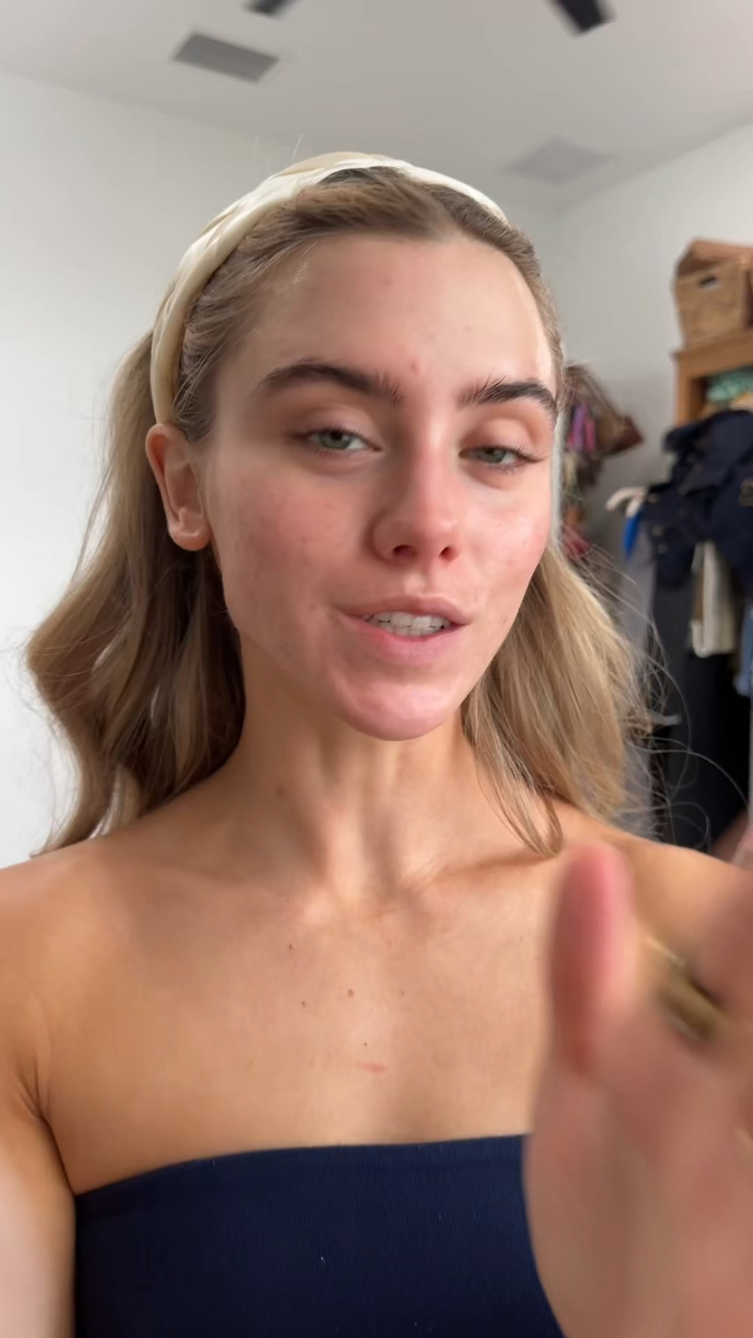 get ready with me for a holiday party 🎄 skin needs to be hydrated so bioron calendula cream or magic molecule (code SLOANE15) for prep before my dibs beauty LoveBeam perfector shade 2. Natasha Denona foundation shade N6, lawless foundation shade 7L, or Haus labs shade 200 foundation are my favorites. I used Haus labs today. Dibs beauty glow tour duo shade moondust. Natasha Denona concealer shade N2. Huda beauty loose setting powder cherry peach powder. Benefit cosmetics clear brow gel. Dibs beauty baked bronzer shade Caramel cappuccino. Patrick ta beauty blush duo shade she goes to the gym. L’Oréal Paris 3 second setting mist setting spray. Urban decay tubing tube job mascara. Anastasia Beverly Hills setting spray. Anastasia Beverly Hills lip liner shade deep taupe with lawless beauty lip gloss in shade nudie  

#LTKstorytime #LTKgrwm #LTKBeauty