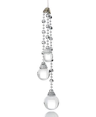 Holiday Lane Shine Bright Crystal Dangling Ornament Exclusively at Macy's - Macy's | Macy's