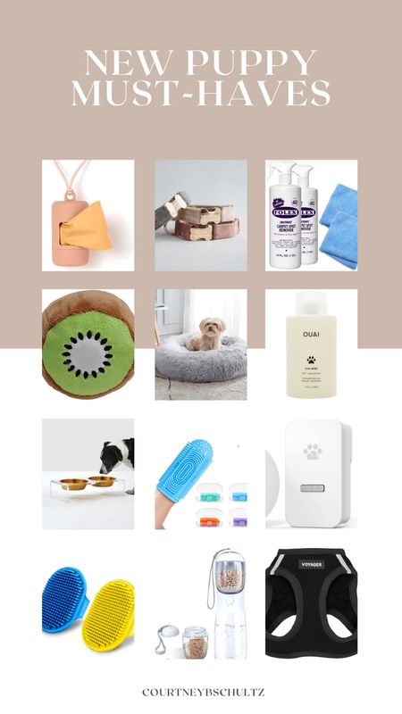 Pet owner essentials! A few of my favorites for Kiwi & Pepper  