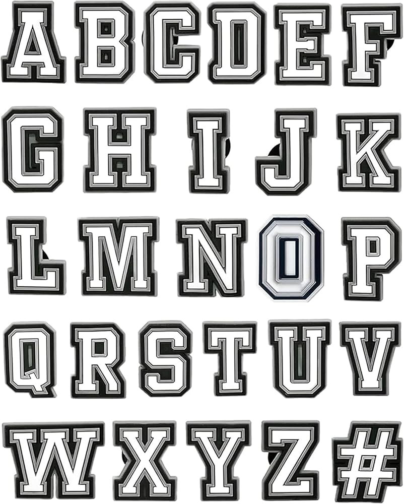 Lot of 35,42,50,80pcs PVC Different Shape Shoe Charms for Shoe Decoration | Amazon (US)