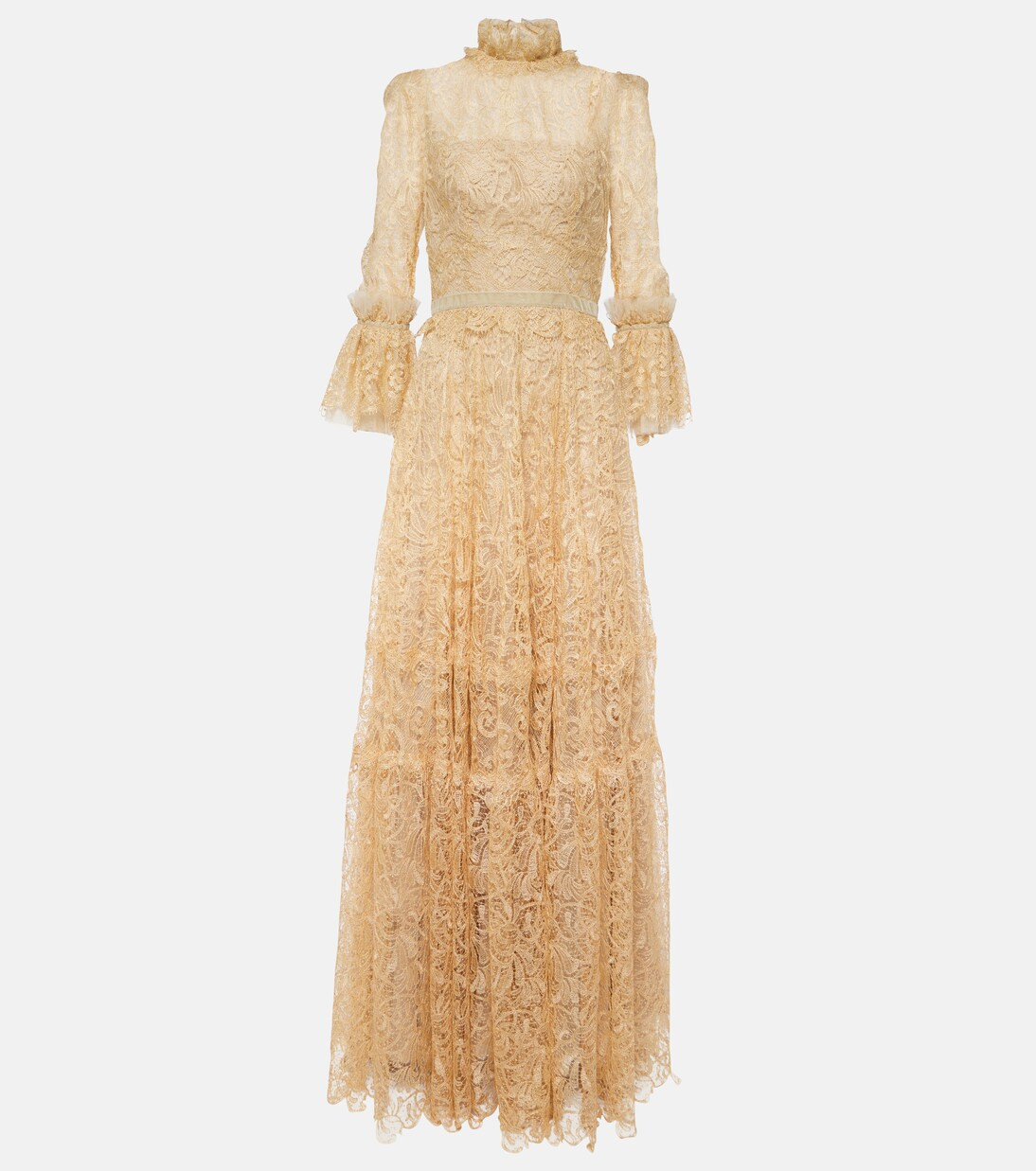 Abito lungo in pizzo | Mytheresa (IT)
