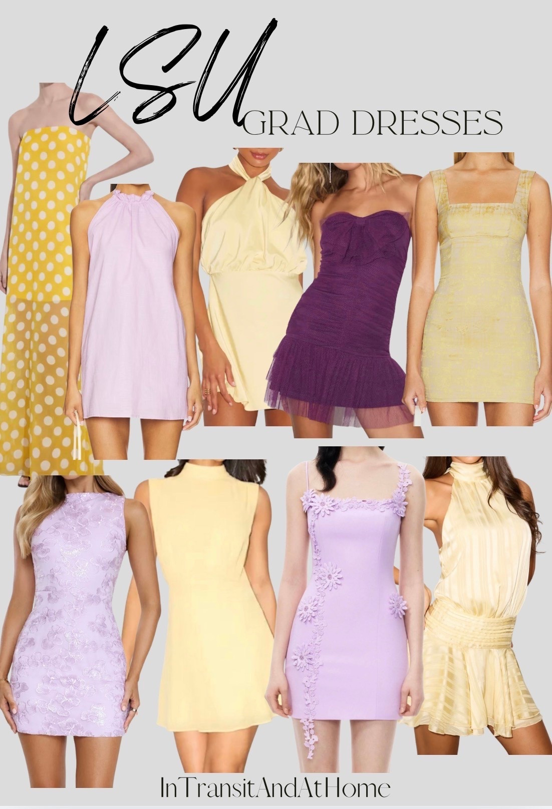 LSU Grad Dresses or Game Day Dresses
•
#lsu #lsugameday #lousianastateuniversity #lsugraduationdress #geauxtigers #summerdress #gamedaydress #yellowdress #lavenderdress #purpledress

#LTKU #LTKgrwm #LTKootd