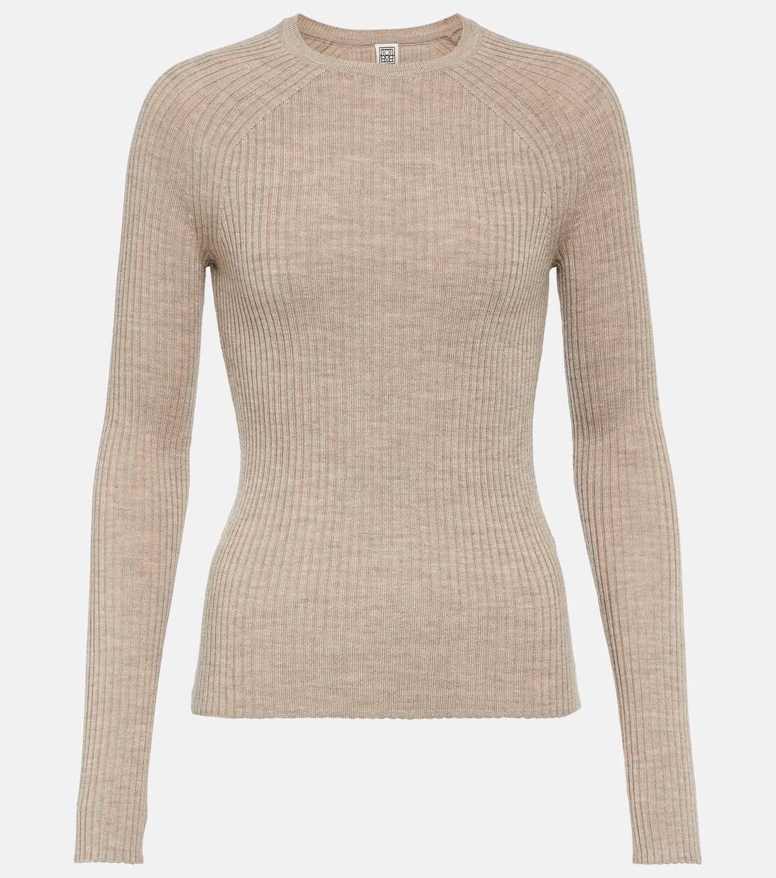 Ribbed-knit wool top | Mytheresa (US/CA)