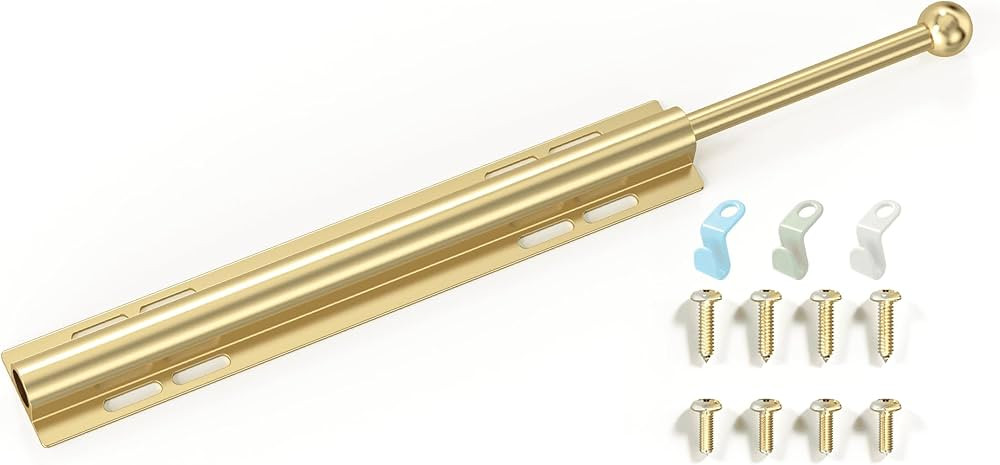 12-Inch Valet Rod for Closets Pull-Out,Maximize Your Closet Space with Smooth Glide – Durable C... | Amazon (US)