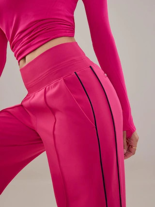 Venice High Rise Track Stripe Wide Leg Pant | Athleta