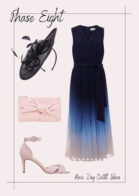 Race day outfit idea, pale pink and navy at Phase Eight 

#LTKuk #LTKsummer #LTKstyletip