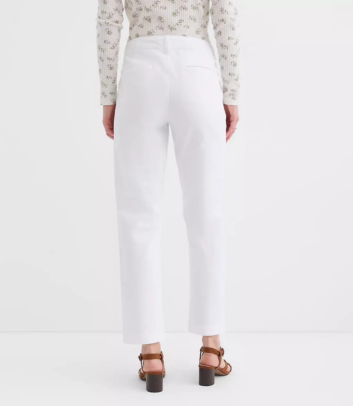 Curvy Monroe Slim Chino Pants | LOFT