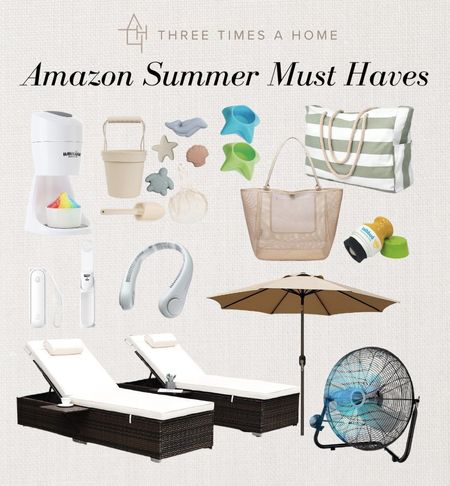 Amazon summer must haves. This personal neck can is a must have! And I love these beach bags and kid toys! 

#LTKitbag #LTKfamily #LTKhome