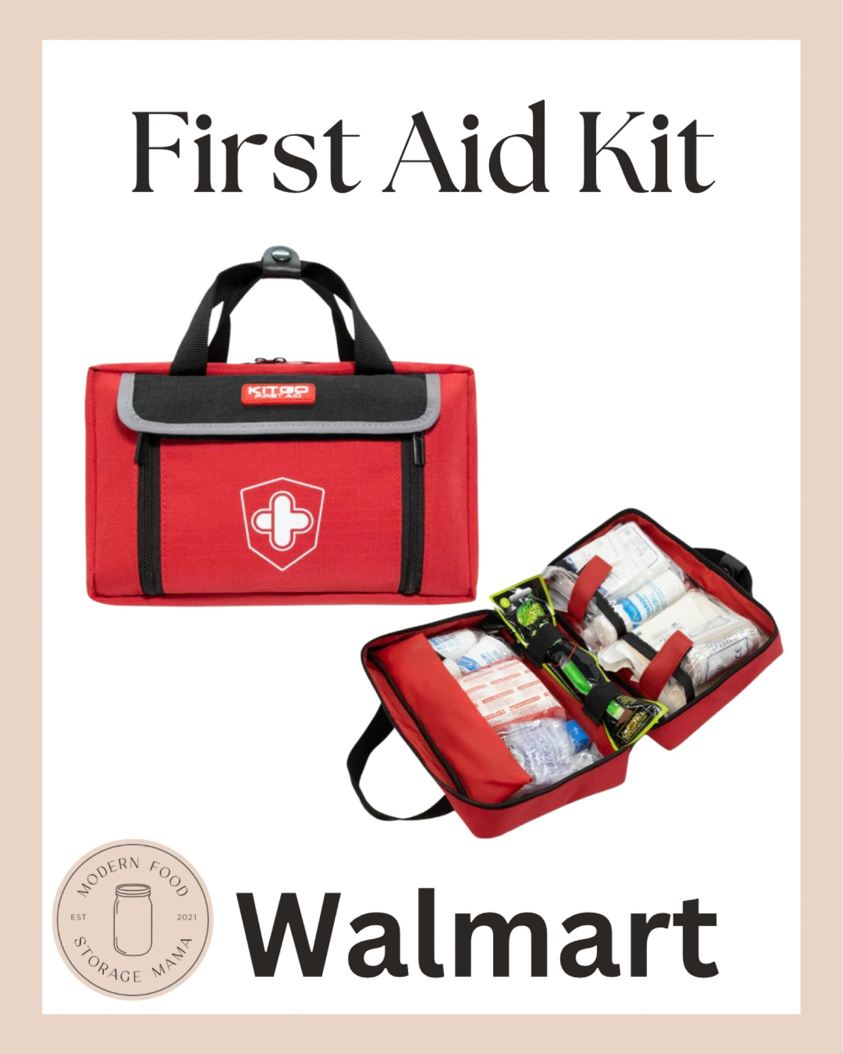 First aid kits are a critical part of emergency preparedness. I keep first aid kits in all of my cars and in my house. ⛑️🩹

#LTKitbag #LTKfamily #LTKhome