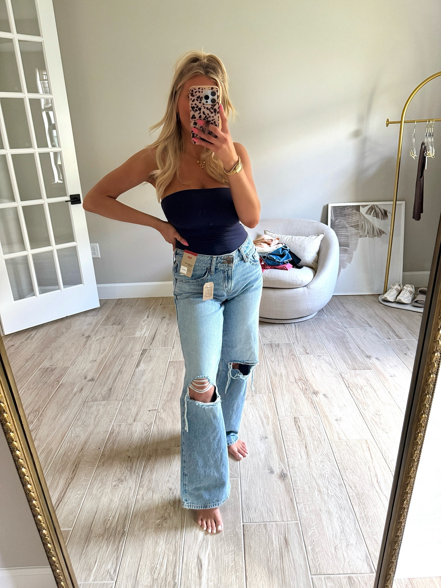 These low rise jeans! I didn’t think I would love them but I do, they’re actually so comfortable, I’d say they’re more of a midrise than a low rise, I did a 27 and going to try a 28 just to see the difference, length is great and I’m 5’3 perfect with sneakers, or sandals this spring and summer if you’re looking for some cute baggy denim jeans! 

#target #baggyjeans #targetdenim 

#LTKStyleTip #LTKPetite #LTKFindsUnder100