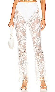 Majorelle Honolua Pant in Ivory from Revolve.com | Revolve Clothing (Global)