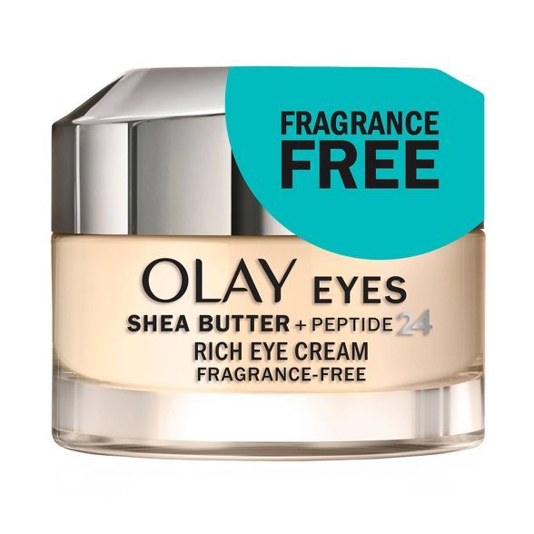 Olay Shea Butter + Peptide 24 Eye Cream Fragrance-Free - 0.5oz | Target