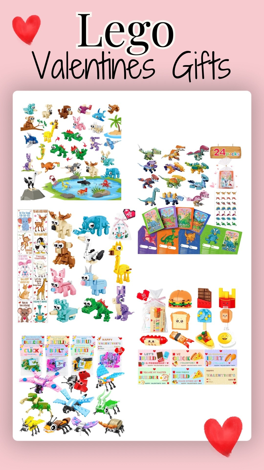 These are my personal favorite non-candy valentines for kids, my kids are obsessed! Great for any Lego loving kid! 

#LTKSeasonal