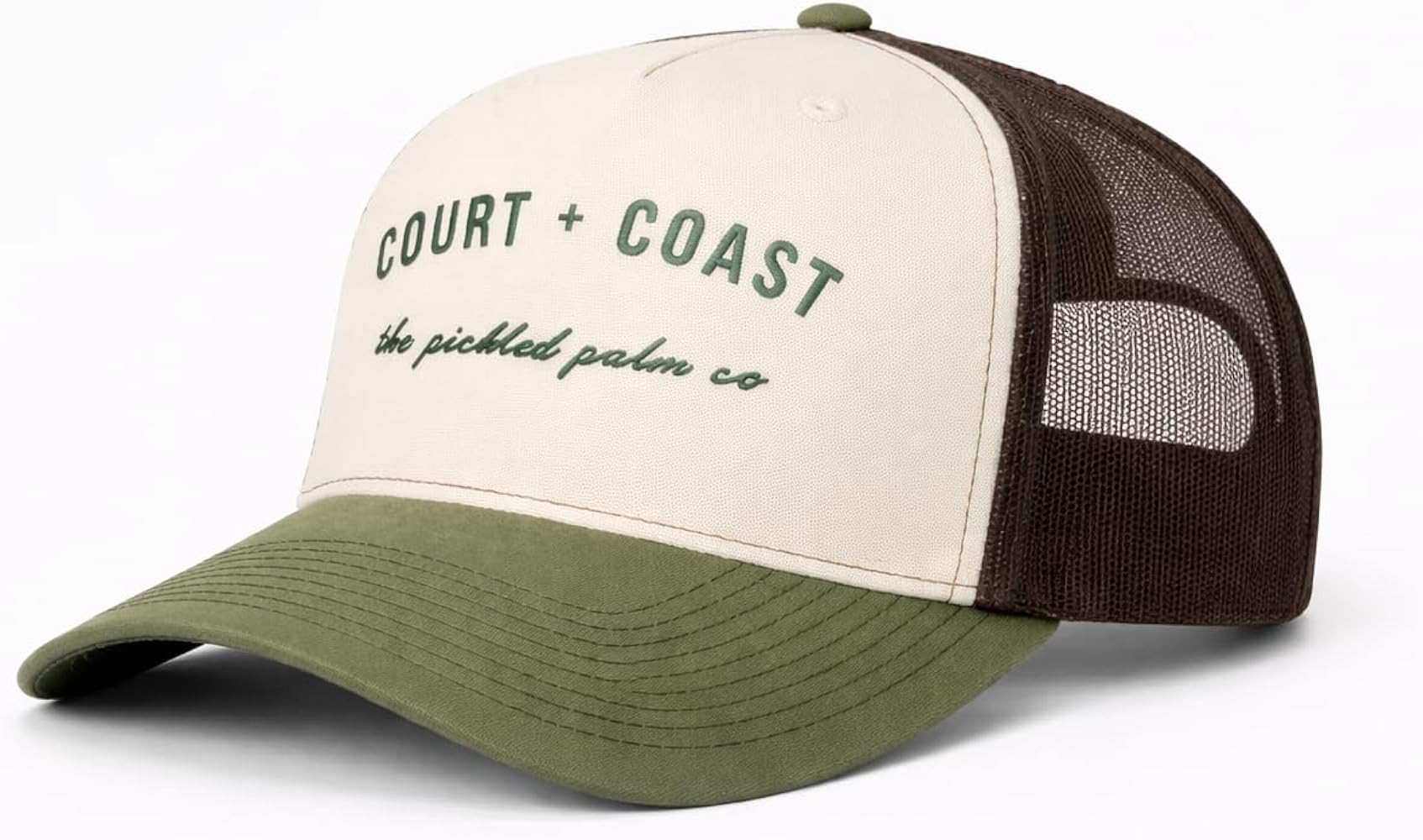 Court & Coast Green Trucker Pickleball & Tennis Hat | Amazon (US)