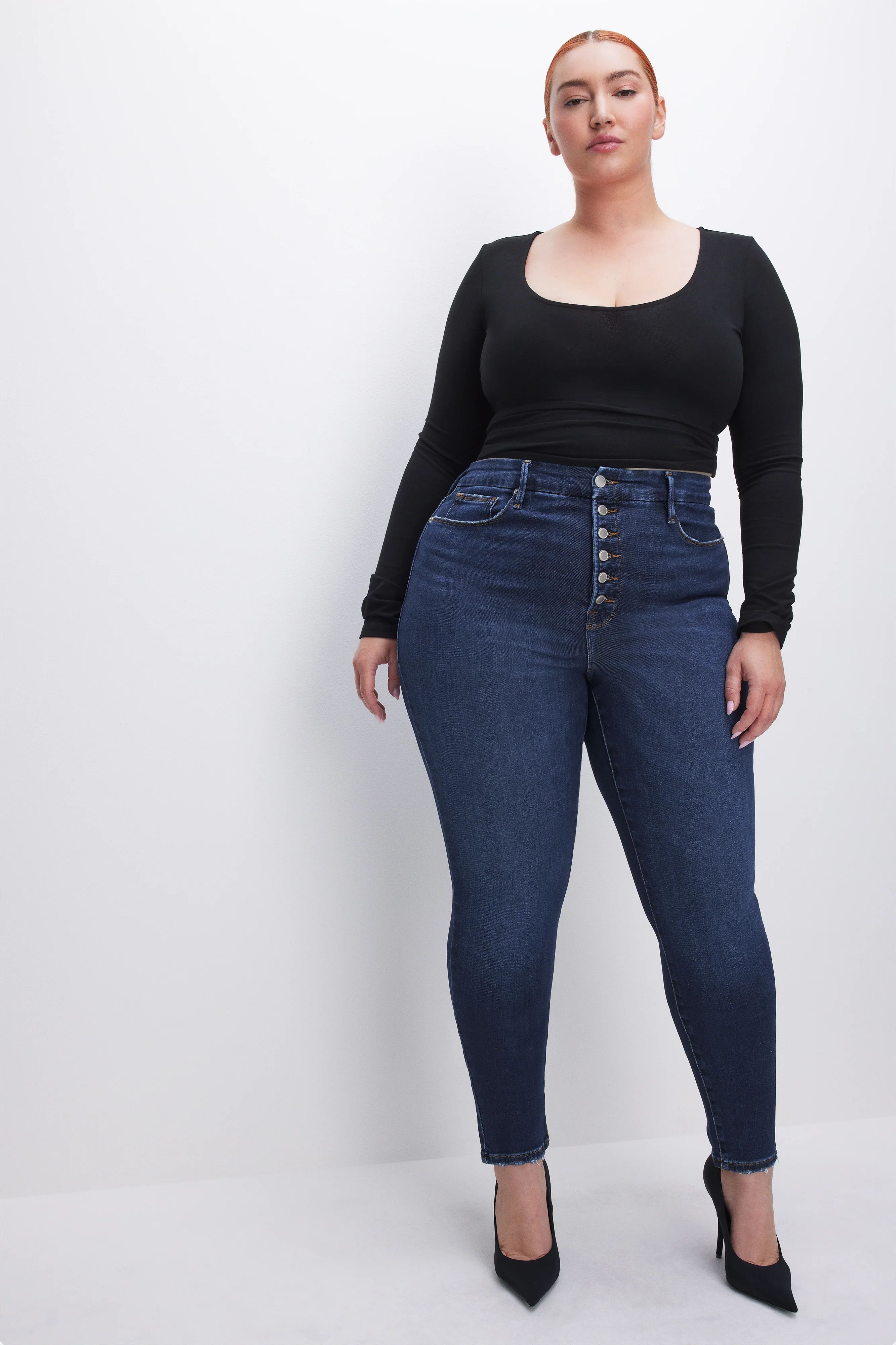 SOFT-TECH GOOD WAIST SKINNY JEANS curated on LTK