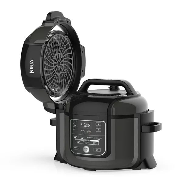 Ninja® Foodi™ TenderCrisp 8-in-1 6.5-Quart Pressure Cooker, Black OP300 | Walmart (US)