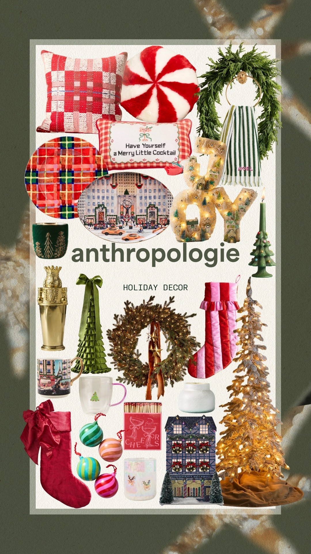 Anthropologie holiday decor!! 

Anthropologie, Anthropologie holiday decor, home decor, seasonal home, Christmas, Christmas decor, Christmas decorations, holiday decorations, holiday home decor, throw pillows, Christmas trees



#LTKHome #LTKHoliday #LTKSeasonal