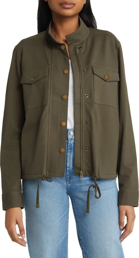 Stretch Organic Cotton Soft Jacket | Nordstrom