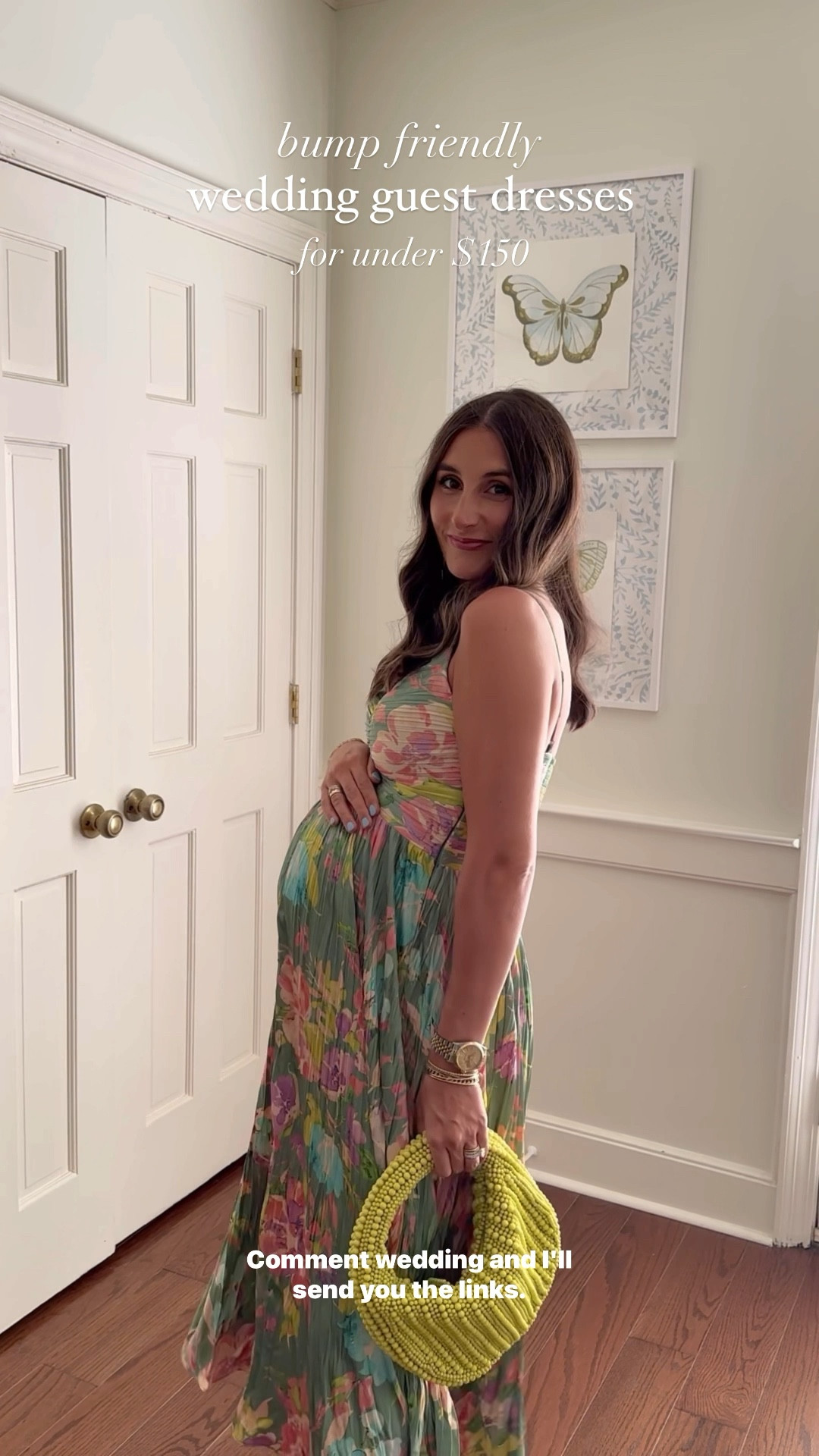 wedding season is in full swing and I’ve been very pregnant for each one we’ve attended 😆 this dress may be one of my favorites that I’ve worn and the best part about it, is the fact that it’s non-maternity so I can wear it after baby, too (oh! and it’s under $110 🙌🏻😉)  I’ve linked this look below & included 15 other bump friendly option for under $150! 

Sizing: I’m wearing a small! 

#LTKParties #LTKWedding #LTKBump