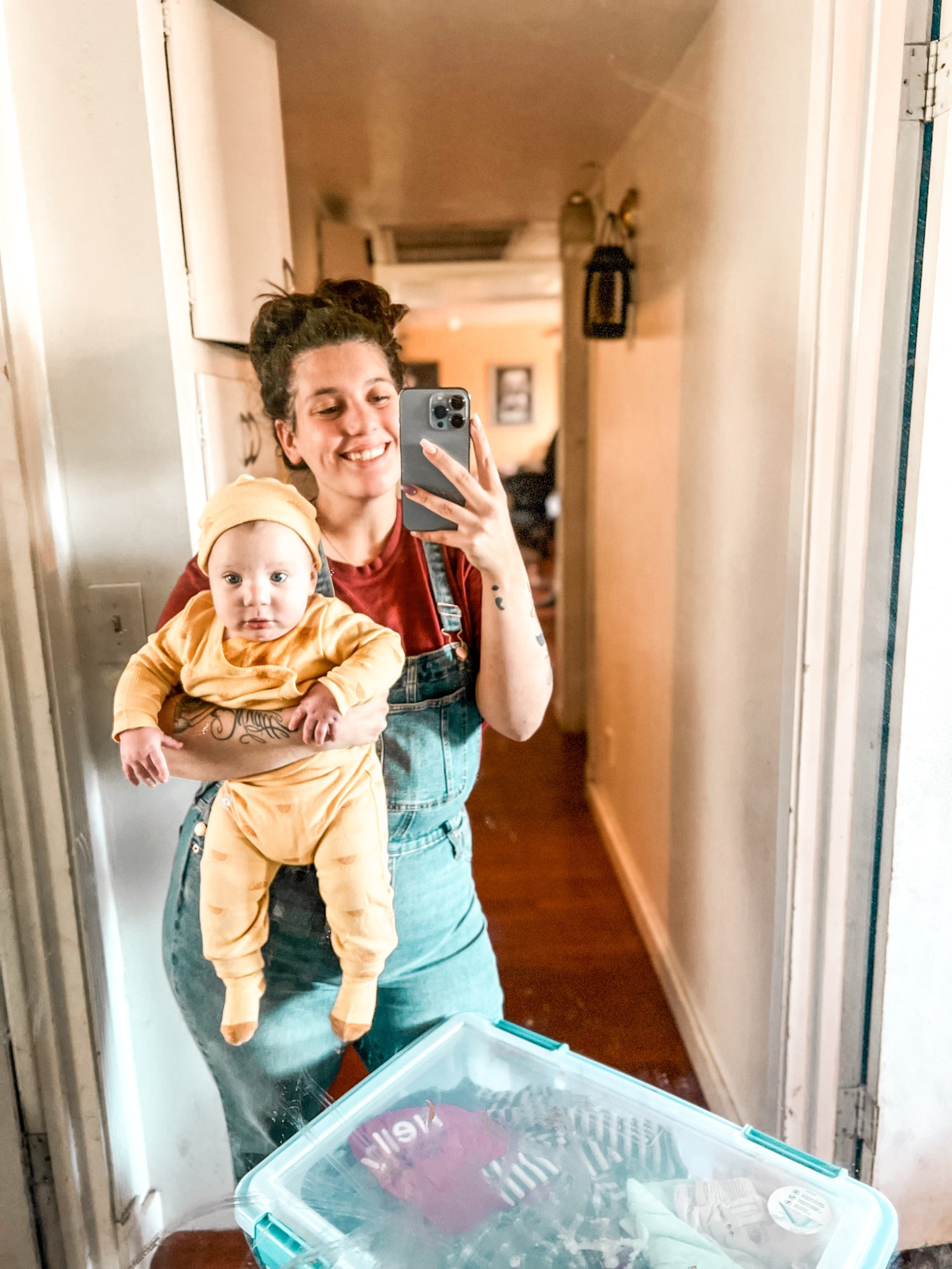 These might be my favorite overalls 😍 I feel good wearing them + they look cute! Thank you  @target 

#LTKcurves #LTKFind #LTKfamily