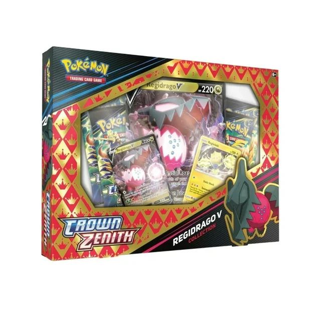 Pokémon Trading Card Games SAS12.5 Crown Zenith Regidrago V Box | Walmart (US)