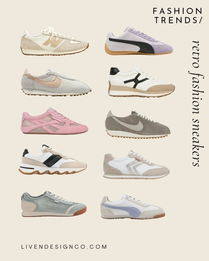 Retro fashion sneakers. Vintage style sneakers. Puma speedcat. Designer sneakers. Adidas. New balance. Neutral sneakers. Arizona retro. Nike

#LTKSeasonal #LTKSaleAlert #LTKSpringSale